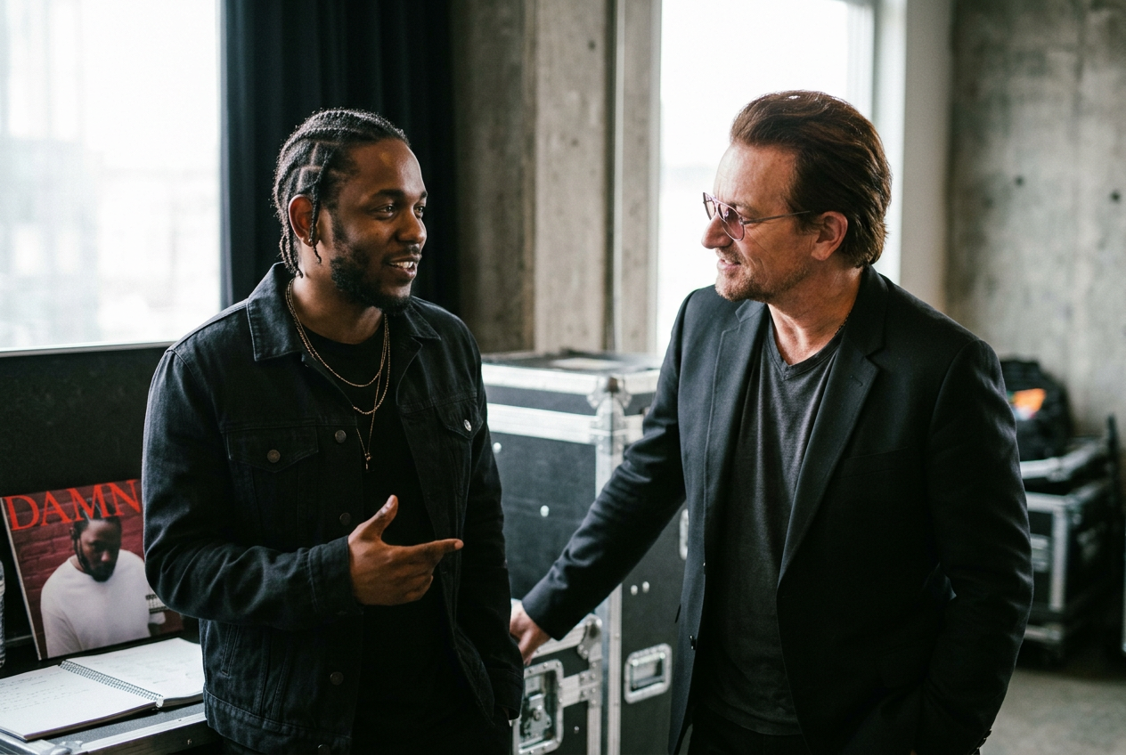 Kendrick Lamar, Bono, DAMN