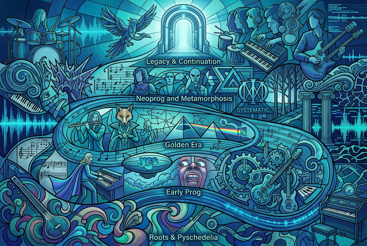 rock genres, rock music, progressive rock, rock legacy