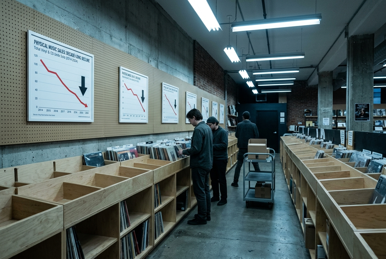 Record Sales Down