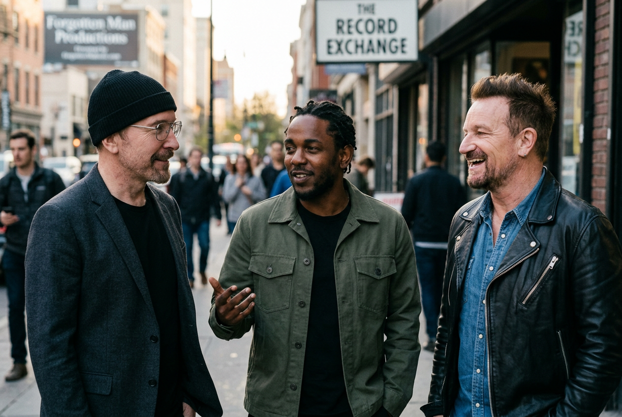Rap Music, Rock Music, Hip Hop, Kendrick Lamar, Bono, U2, The Edge